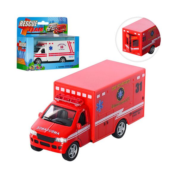 

Машина метал., инерц., "Kinsmart" "AMUBULANCE", в кор. 16*13*5,5см (96шт/4)