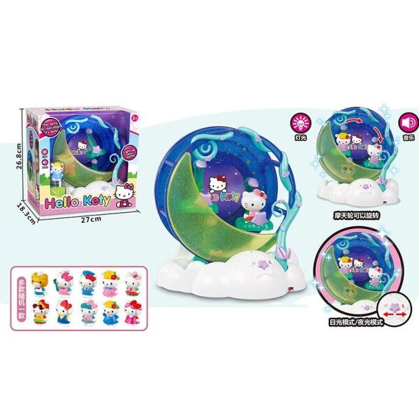 

Игровой набор "HK", Колесо обозрения, звет, звук, в кор. 21*19*17см (24шт/2)