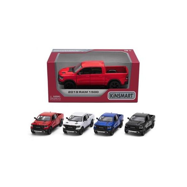 

Машина пикап 5" "Kinsmart" "DODGE RAM" метал., инерц., откр.дв., 4 цвета, в кор. 16*7,5см (96шт)