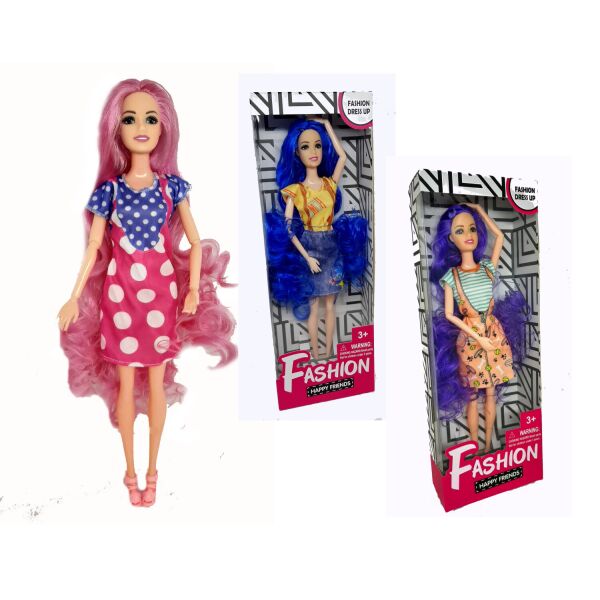 

Кукла "Ольга" Fashion 3 вида, в кор. 33*12*6см (120шт)