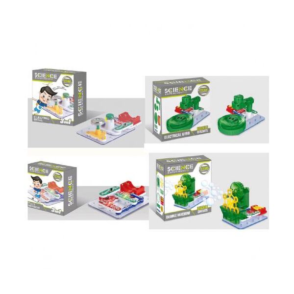

Игра электронная, конструктор, 4 вида, бат., в кор.13,5*15*8,5см