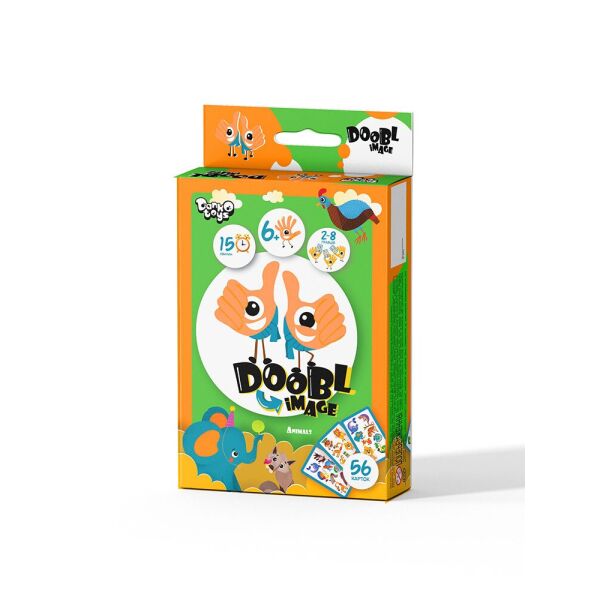 

Игра настольная, мини "Doobl Image", развлекательная, украинская, в кор. 9*2*15см
