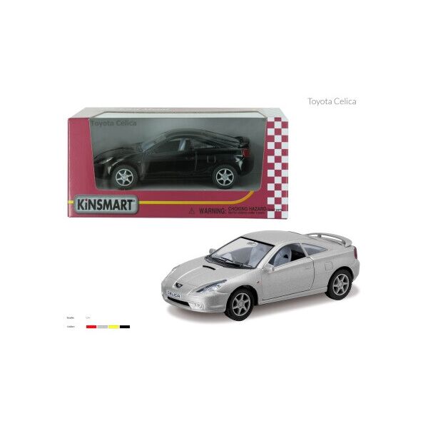 

Машина метал. "Kinsmart" "Toyota Celica", в кор. 16*8,5*7,5см (96ш/4)