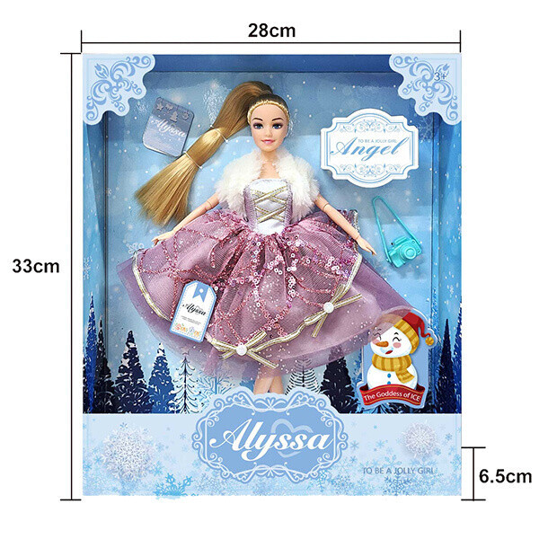 

Кукла "Alyssa" Winter Angel, в кор. 33*28см (36шт)