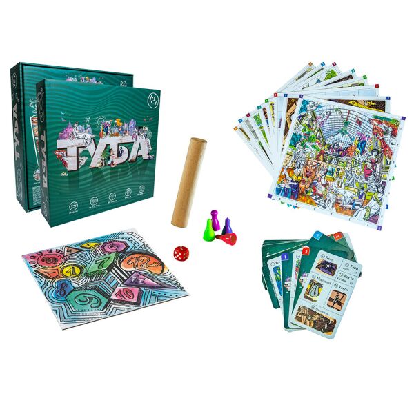 

Развлекательная игра "ТУБА", украинский, в кор. 30*30*7см, ТМ Стратег, Украина (7шт)