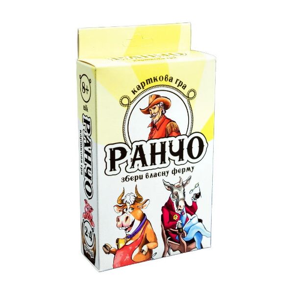 

Игра настольная "Ранчо", укр., в кор. 8,4*13*3см