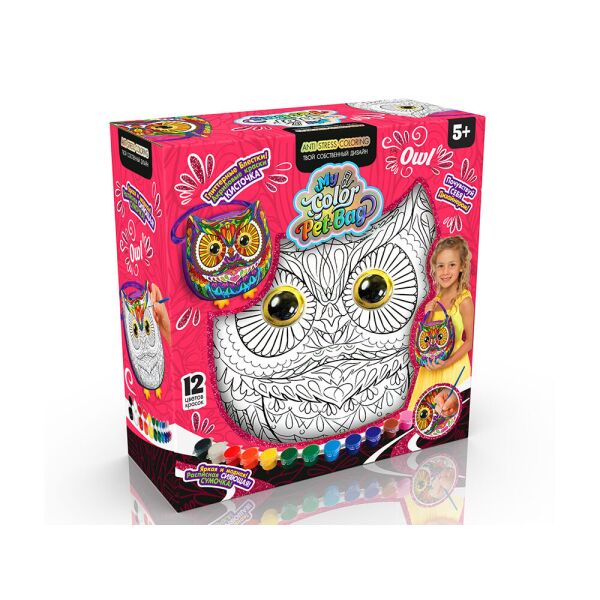 

Набор для творчества "My Color Pet-Bag", сумочка, рус., в кор. 24*10*25см (6шт)