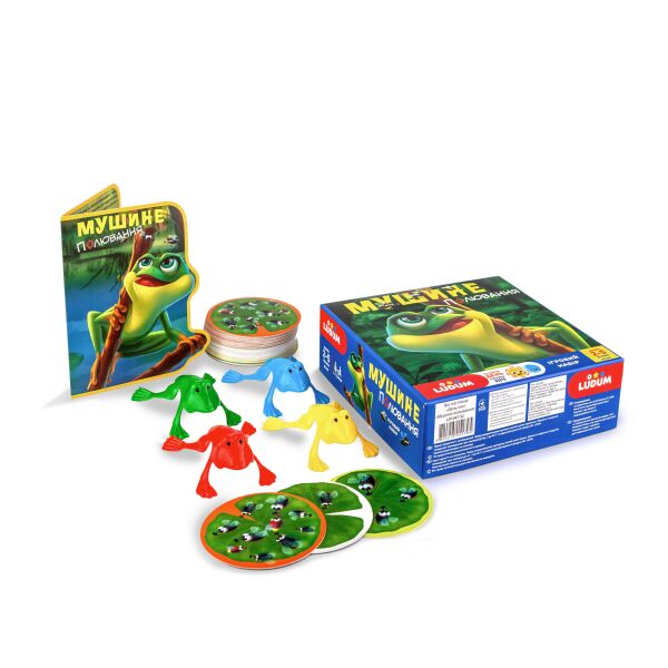 

Игровой набор "Мушиная охота", укр., в кор. 20*20*7см, ТМ Ludum, Украина