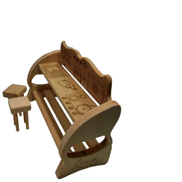 

Кухня для кукол из массива бука, 37*16*20см, ТМ Дерево, Украина