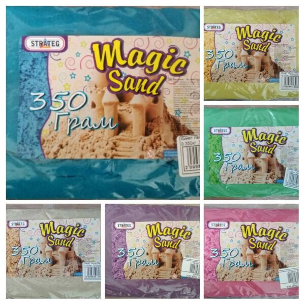 

Набор для творчества "Mundi Sand", в кор. 30*23,5*7см, ТМ Стратег, Украина (6шт)