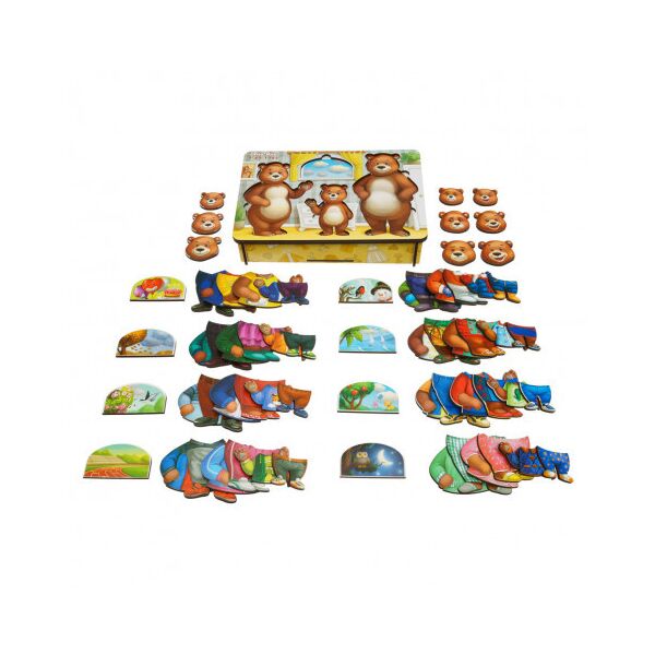 

Игра "Одягни ведмедиків", 23*16см, ТМ Ань-Янь, Украина