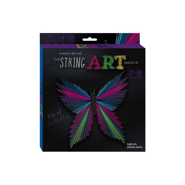 

Набор креативного творчества "STRING ART" укр., в кор. 23*23*2см (12шт)