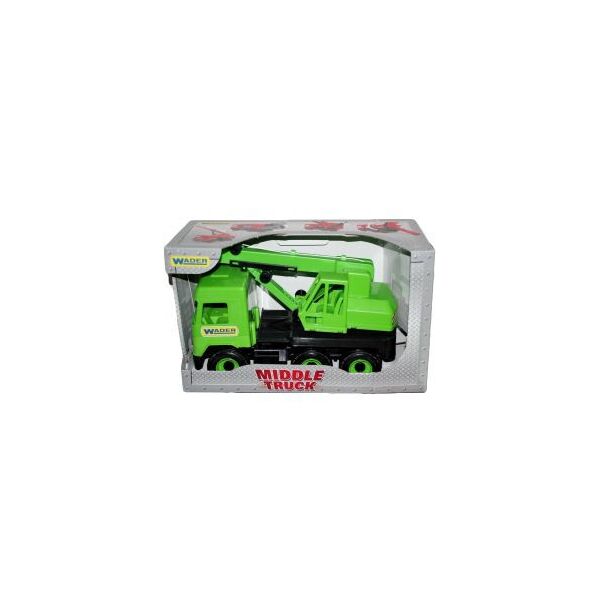 

Машина "Middle truck" кран City, в кор. 44*26*20см, ТМ Wader (6шт)