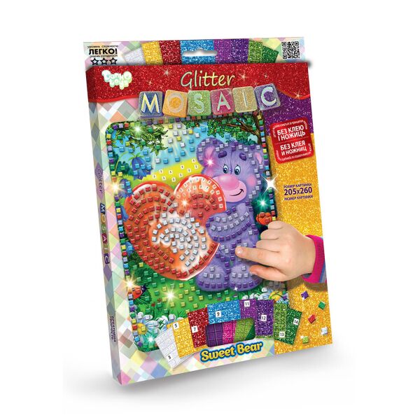 

Блестящая мозаика "Glitter Mosaic" серия 3, в кор. 25*3*35см (20шт)