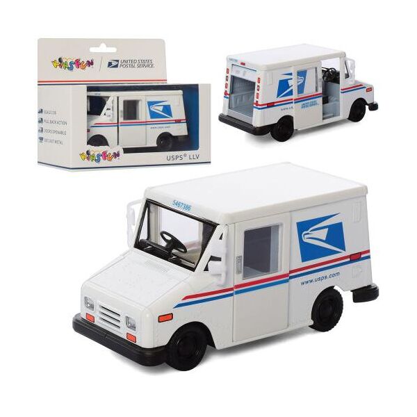 

Машинка метал.,"Kinsmart" "Grumman LLV", инерция 12,5см, открыв.двери, резин.колеса, в кор. 15,5*13,5*7,5см (24шт)