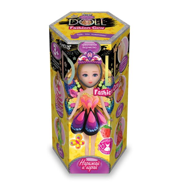 

Набор креативного творчества "Princess doll" 1 мал., рус., в кор. 20*11*10см (8шт)