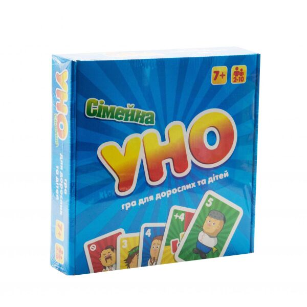 

Игра UNO "Семейная 2 в 1", укр. язык, в кор. 26*25*5см, ТМ Стратег, Украина (10шт)