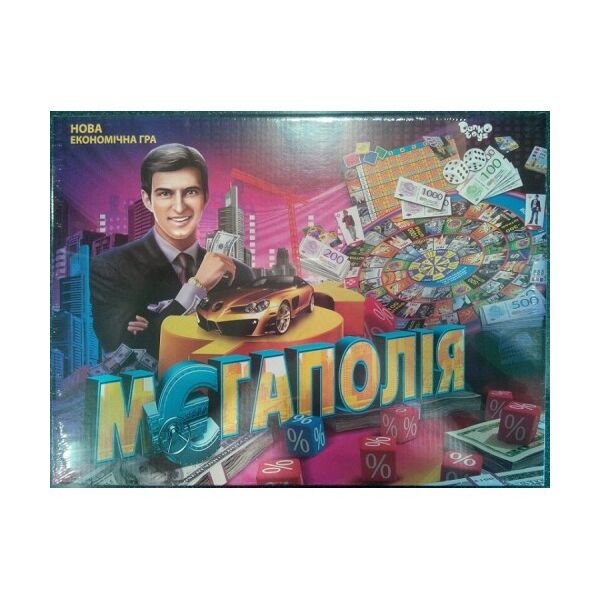 

Игра наст. большая "Мегаполия"(укр), в кор. 29*39*5см (10шт)