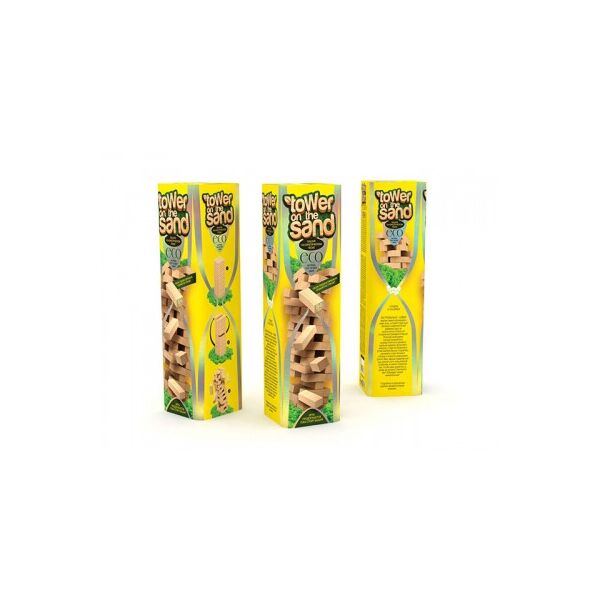 

Игра наст. большая VEGA "Tower on the SAND" (укр.), в кор. 27*9*9см (6шт)
