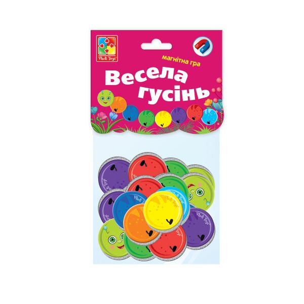 

Игра настольная "Магнітна" (укр), в пак. 20*13см, Украина, ТМ Влади Тойс