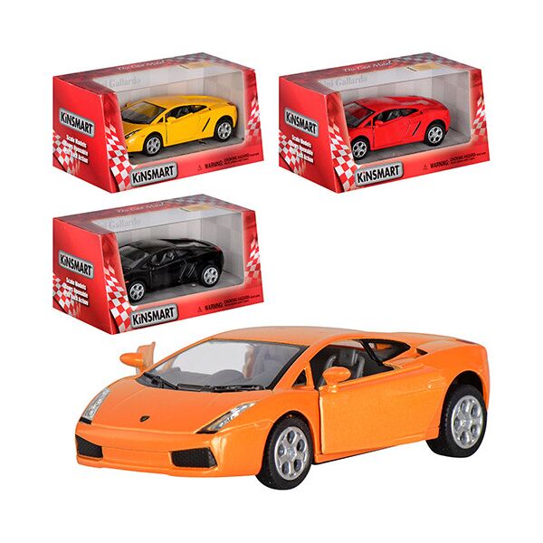 

Машина метал. "Kinsmart" "Lamborghini Gallardo", в кор. 16*8,5*7,5см (96шт/4)