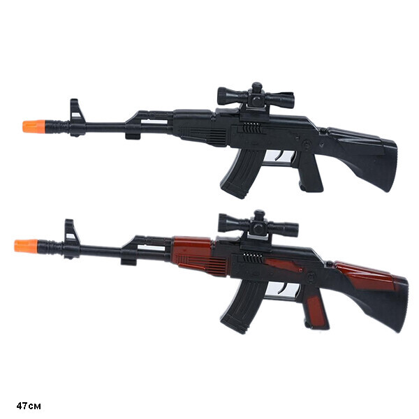 

Автомат тресчетка, 2 цвета, пак. 47см (360)