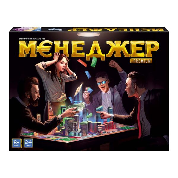 

Настольная развлекательная игра "Менеджер Premium" укр. (5шт)