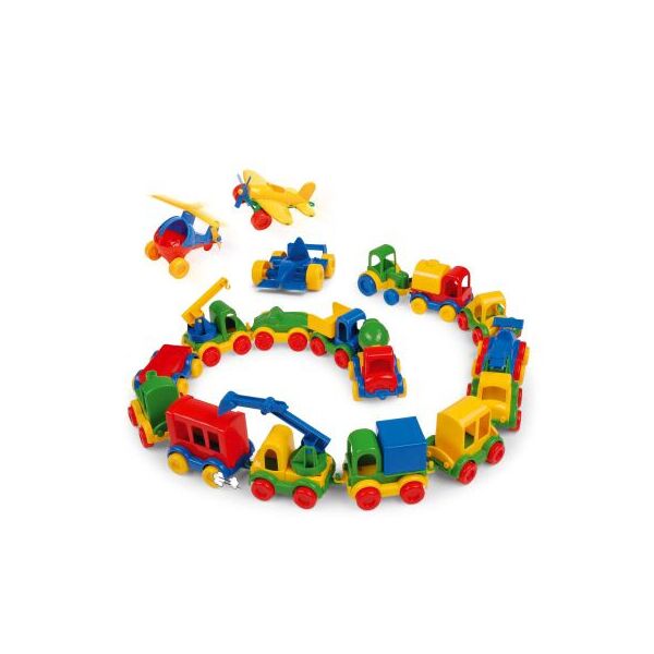 

Машина "Kid cars" 10*7*6см, ТМ Wader (54шт)