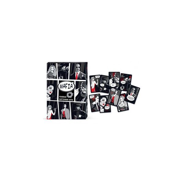 

Мини игра "Mafia" в кор. 13*9*3см (14шт)