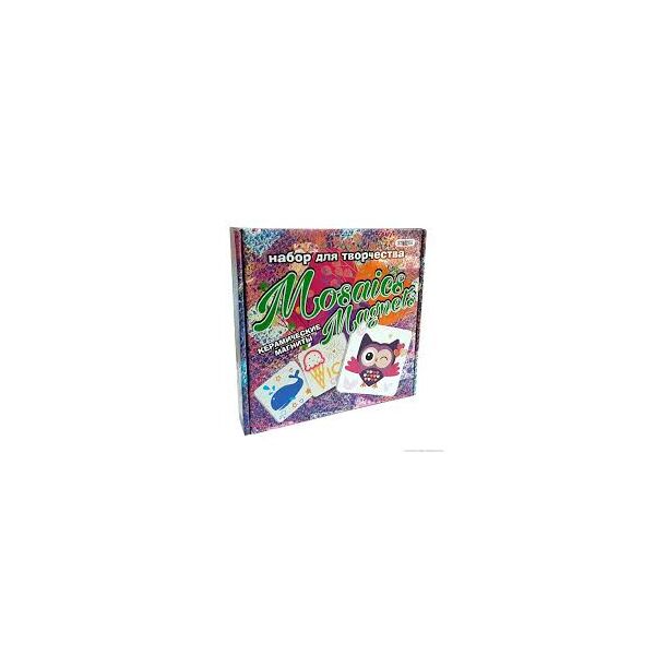 

Набор для творчества "Mosaics magnets", в кор. 25.5*25*5см, Украина, ТМ Стратег (10шт)