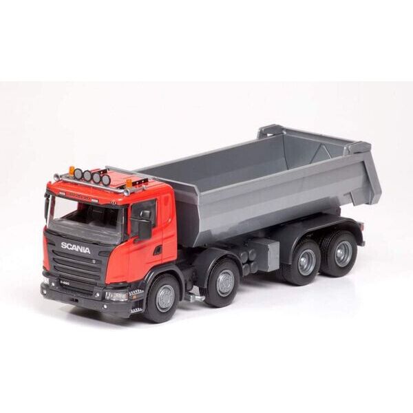 

Scania R tipper with 4 axles red Cамосвал Emek 21505