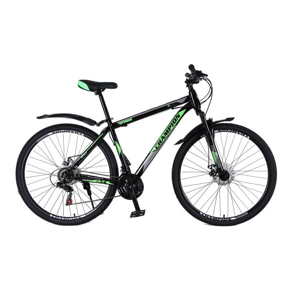 

Велосипед CrossBike 29" Spark Рама 17" black-green-white(29ChWS21-003249)