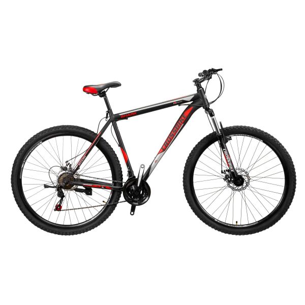

Велосипед CrossBike 27.5" Shark 2021 Рама 19,5" black-red(27CJPr21-003487)