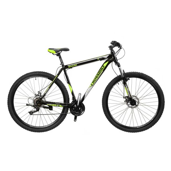 

Велосипед CrossBike 27.5" Shark 2021 Рама 17" black-green(27CJPr21-003482)