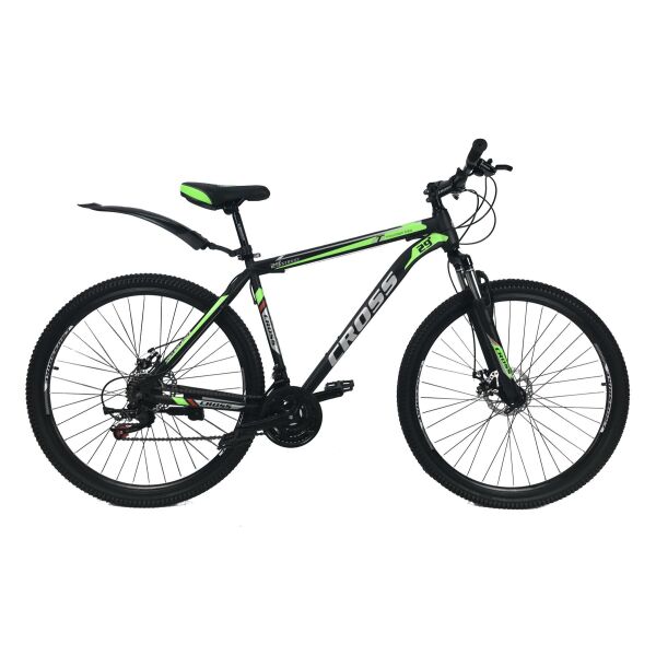 

Велосипед CrossBike 27,5" Street 2021 Рама-17" black-green(27CWS21-003332)