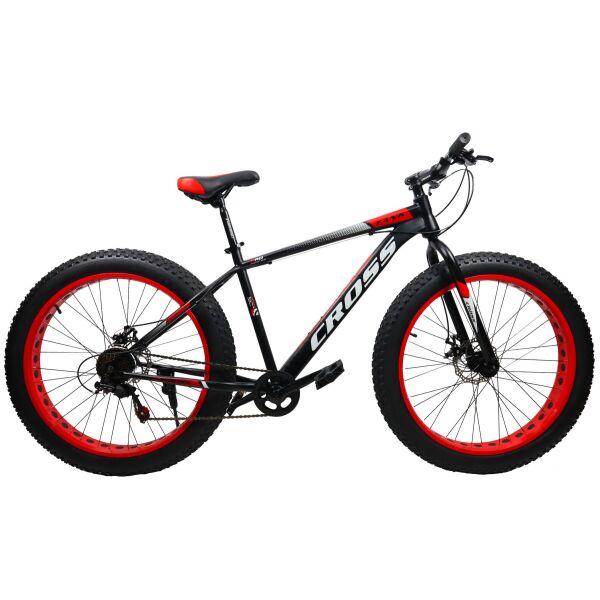 

Велосипед CrossBike 24" Tank Рама-16" black-red(244CJS-000110)