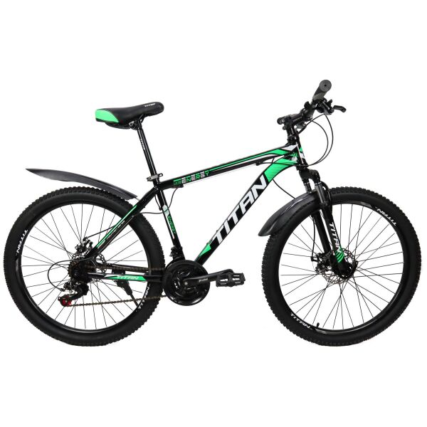 

Велосипед Titan 29" Energy 2021 Рама-20" black-green-white(29TWS21-003571)