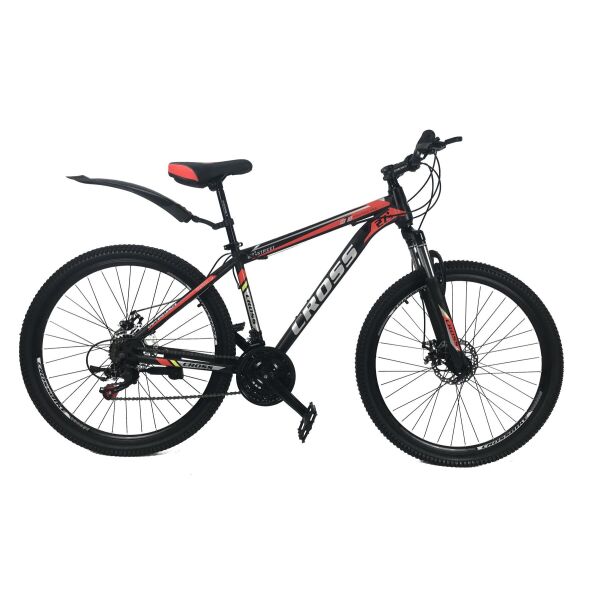 

Велосипед CrossBike 27,5" Street 2021 Рама-17" black-red(27CWS21-003335)