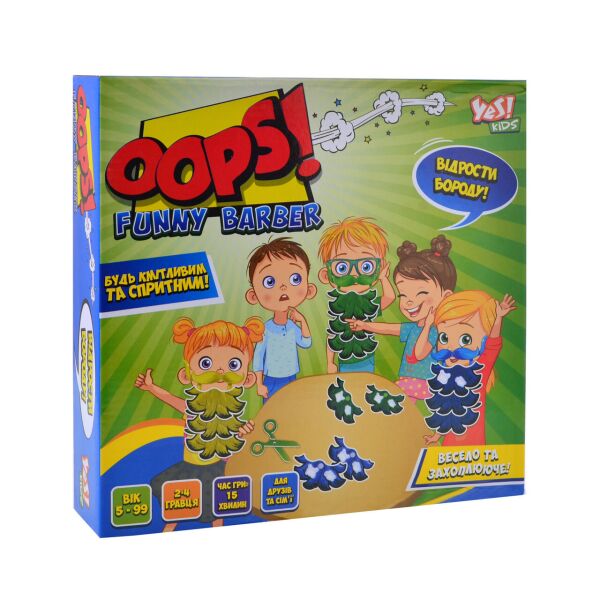 

Игра настольная Oops Отрасти бороду код: 953761