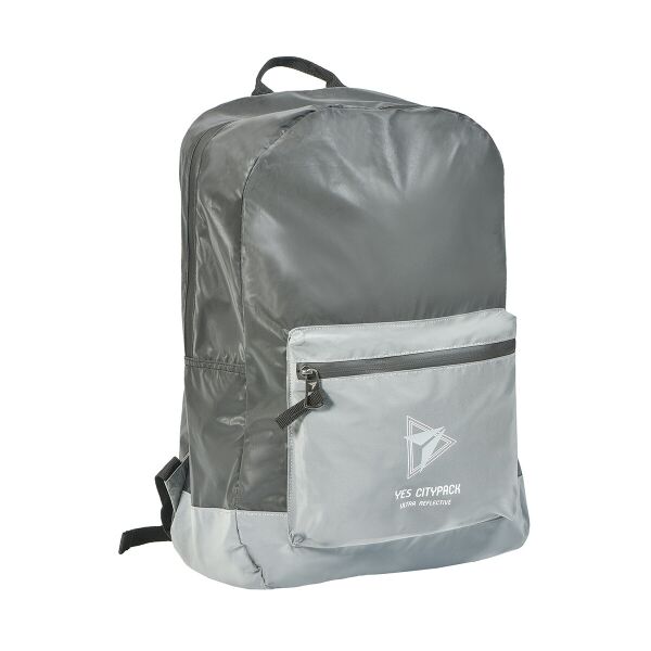 

Рюкзак молодежный YES R-03 "Ray Reflective" черный/серый код: 558594