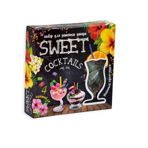 

Набор для детского декора "SWEET COCKTAILS" рус. в кор. 185*185*45см