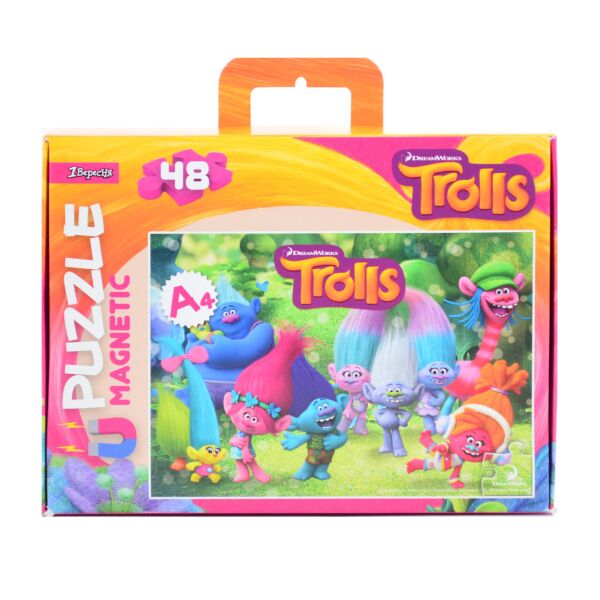 

Пазл магнитный А4 Trolls код: 953566