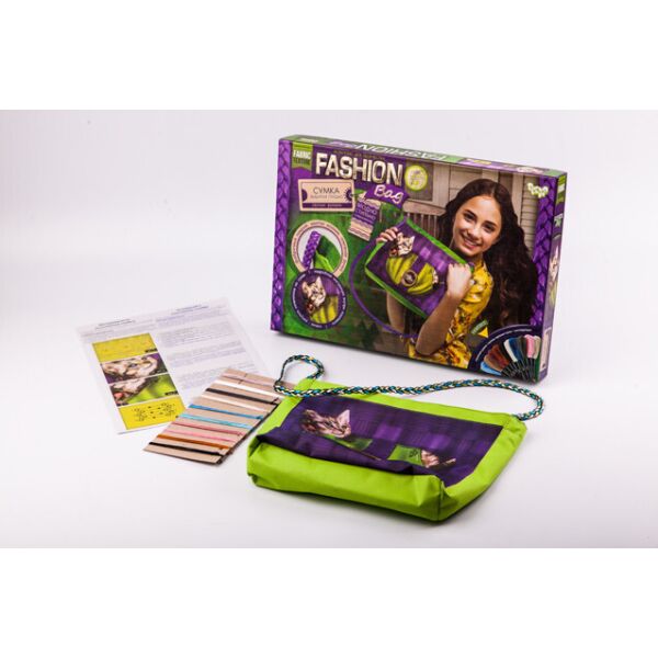 

Набор для творчества "Fashion Bag" (вышивка мулине) 37*26*4см (6шт)