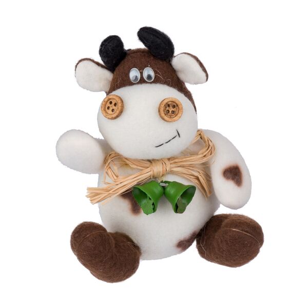 

Сувенир "COW" 13 cм в ящ. міх: 2 вида код: 750076