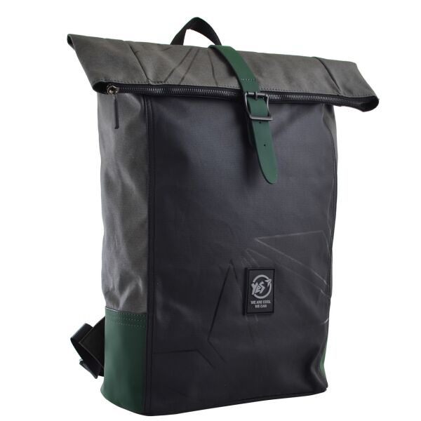 

Рюкзак городской YES Roll-top T-77 Green anthracite код: 557430