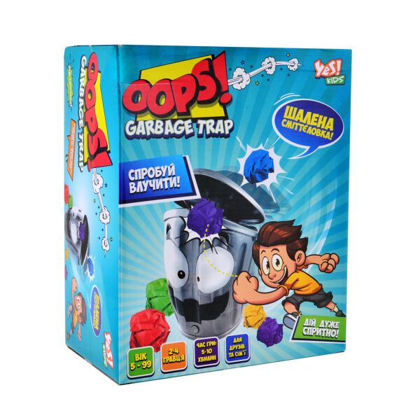 

Игра настольная Oops Ловушка для мусора код: 953764