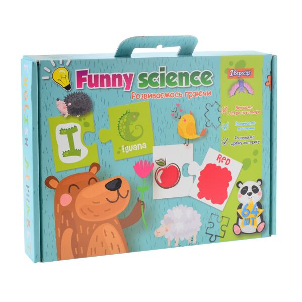 

Набор для творчества Funny science Английский алфавит 2 код: 953060