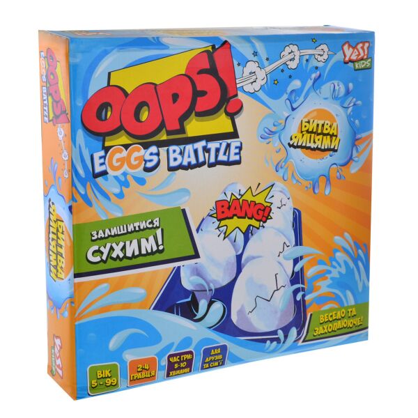 

Игра настольная Oops Битва яйцами код: 953765