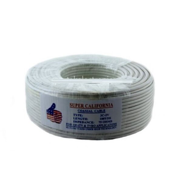 

Кабель антенный 3C2V 100м white