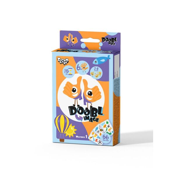 

Настольная развлекательная игра "Doobl Image" Danko Toys DBI-02 мини, рус (Multibox 1)